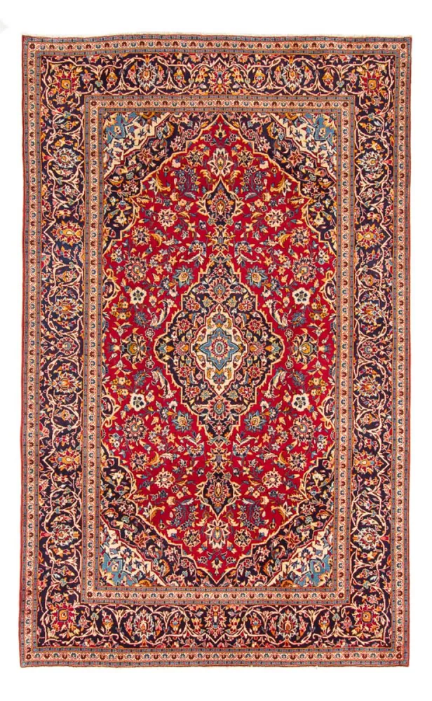 Persisk teppe - Keshan - 312 x 202 cm - rød