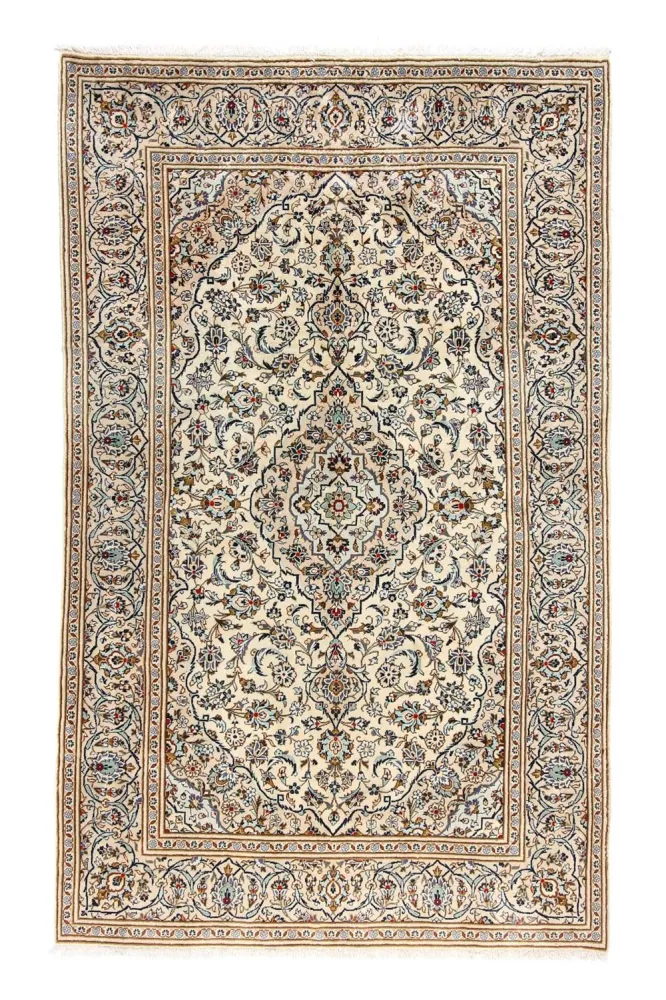 Persisk teppe - Keshan - 314 x 192 cm - beige