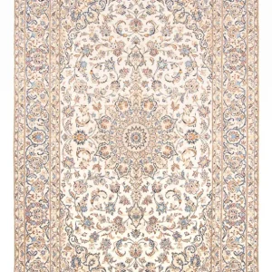 Persisk teppe - Keshan - 314 x 198 cm - krem