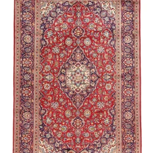 Persisk teppe - Keshan - 315 x 197 cm - rød