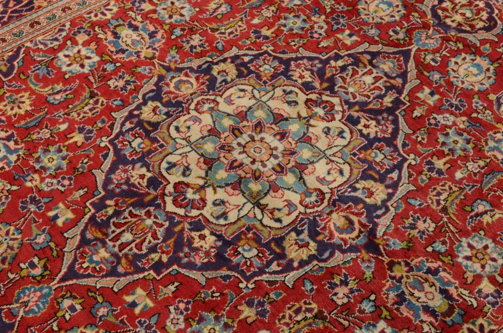 Persisk teppe - Keshan - 315 x 197 cm - rød