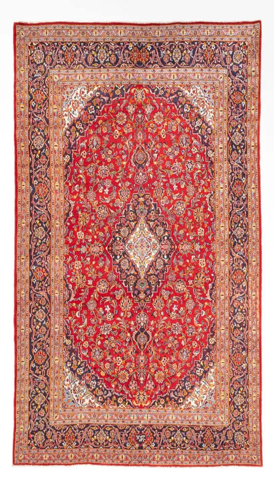Persisk teppe - Keshan - 315 x 205 cm - rød