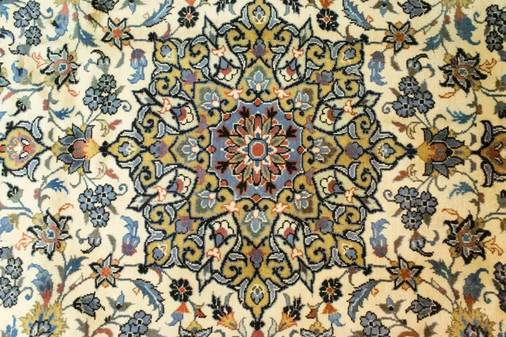 Persisk teppe - Keshan - 320 x 215 cm - beige