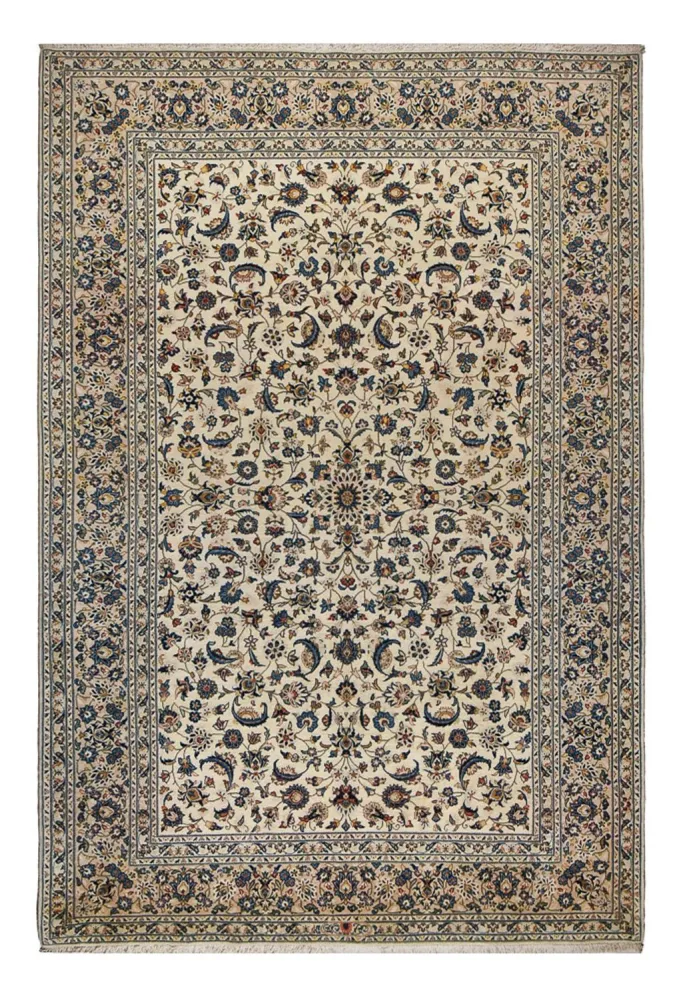 Persisk teppe - Keshan - 322 x 217 cm - sand