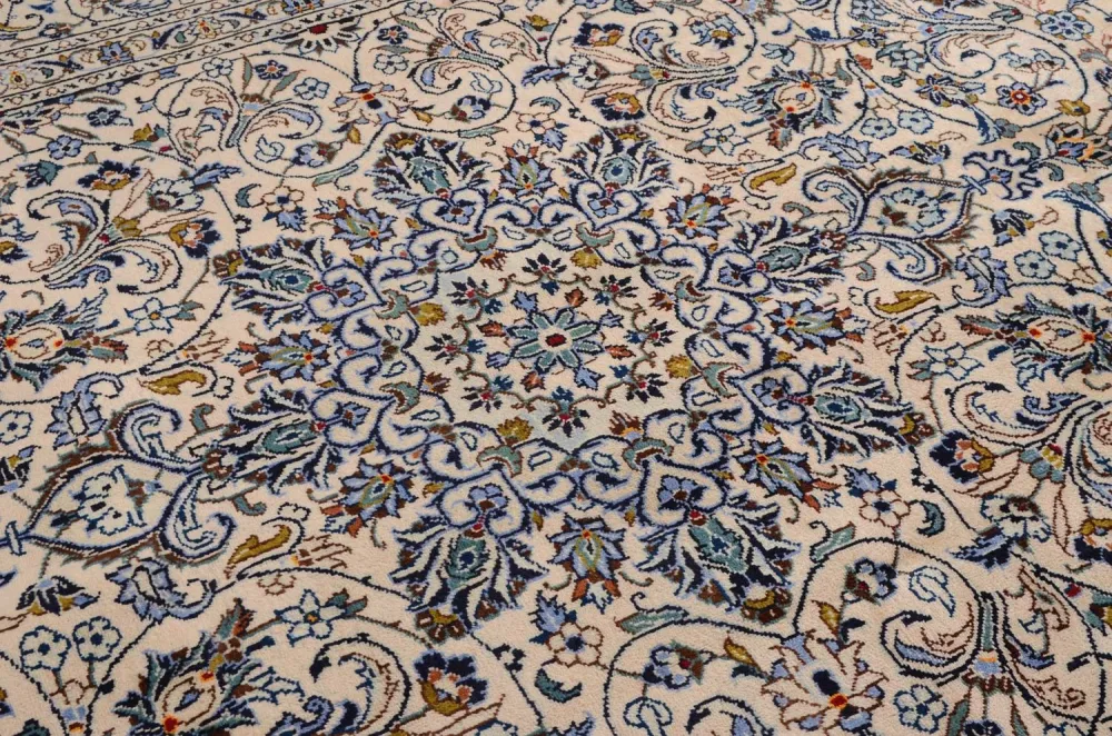 Persisk teppe - Keshan - 323 x 231 cm - beige