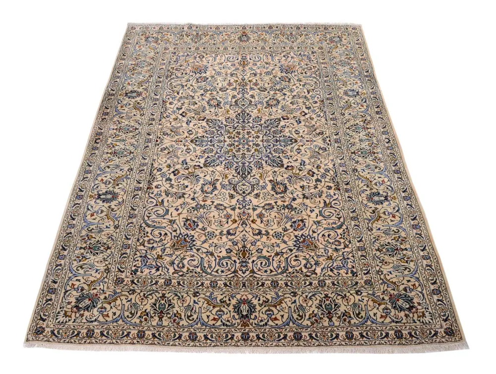 Persisk teppe - Keshan - 323 x 231 cm - beige