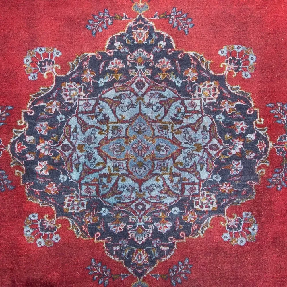 Persisk teppe - Keshan - 325 x 225 cm - mørk rød