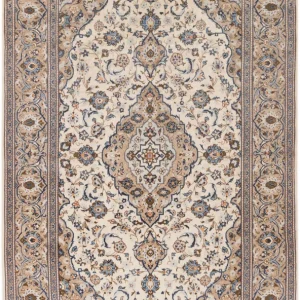 Persisk teppe - Keshan - 330 x 198 cm - krem
