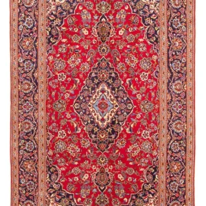 Persisk teppe - Keshan - 330 x 202 cm - rød