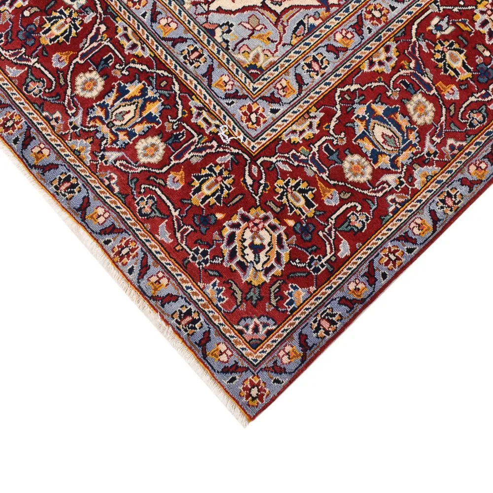 Persisk teppe - Keshan - 330 x 217 cm - mørkeblå