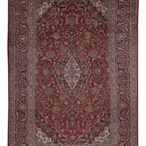 Persisk teppe - Keshan - 332 x 218 cm - rust