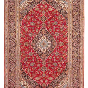 Persisk teppe - Keshan - 332 x 223 cm - rød