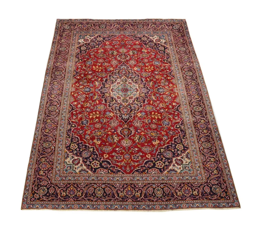 Persisk teppe - Keshan - 332 x 231 cm - rød