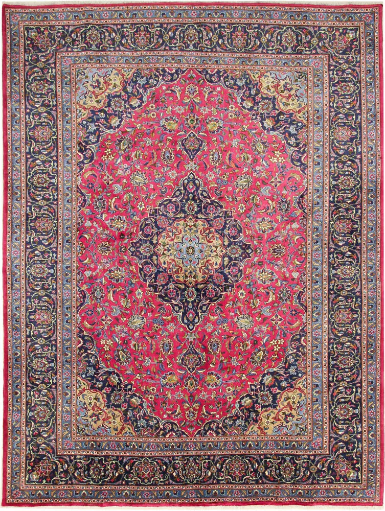 Persisk teppe - Keshan - 332 x 251 cm - rød