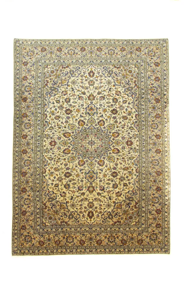 Persisk teppe - Keshan - 333 x 245 cm - beige