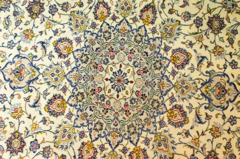 Persisk teppe - Keshan - 333 x 245 cm - beige
