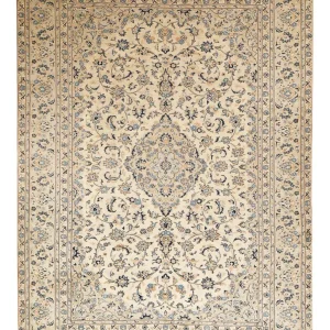 Persisk teppe - Keshan - 334 x 240 cm - beige