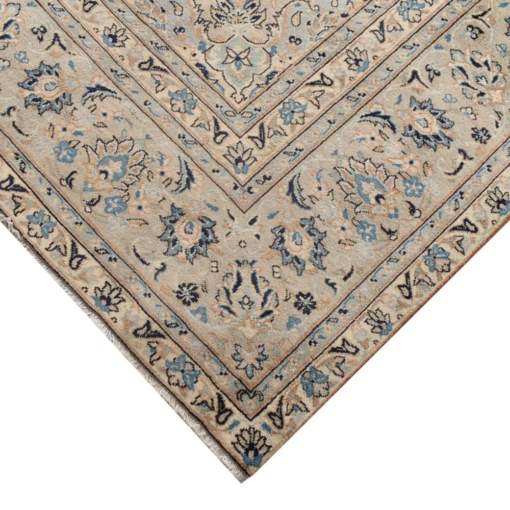 Persisk teppe - Keshan - 334 x 240 cm - beige