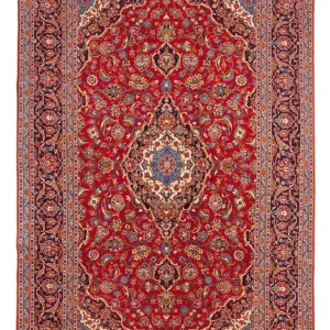 Persisk teppe - Keshan - 335 x 210 cm - rød