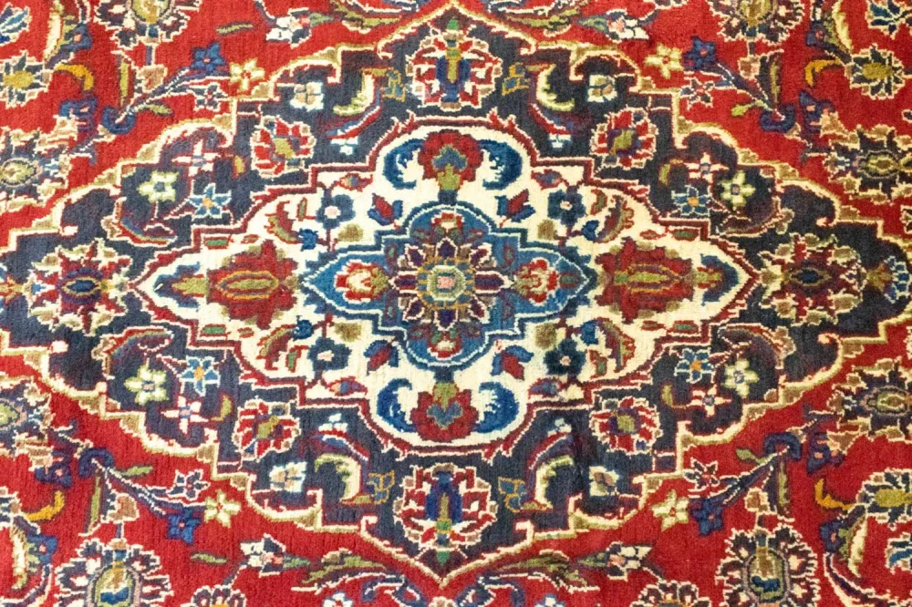 Persisk teppe - Keshan - 335 x 240 cm - rød