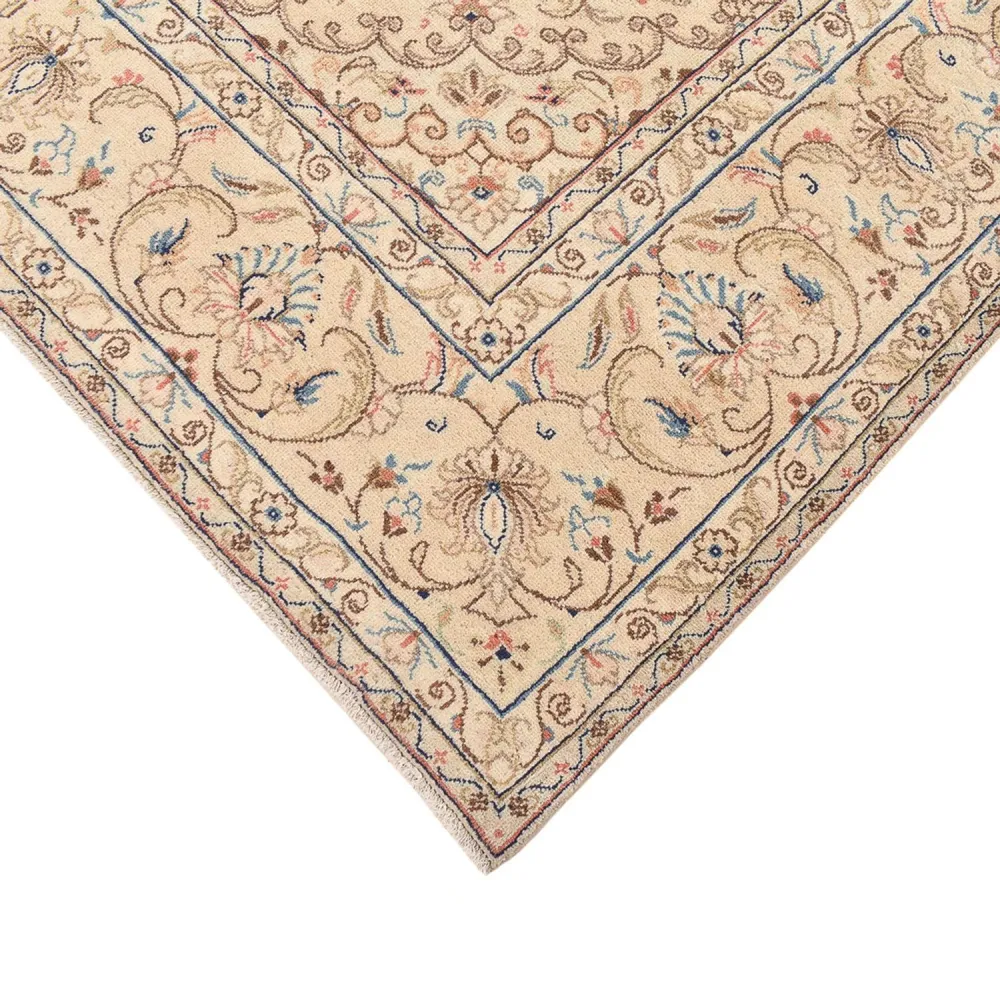 Persisk teppe - Keshan - 335 x 250 cm - lys beige