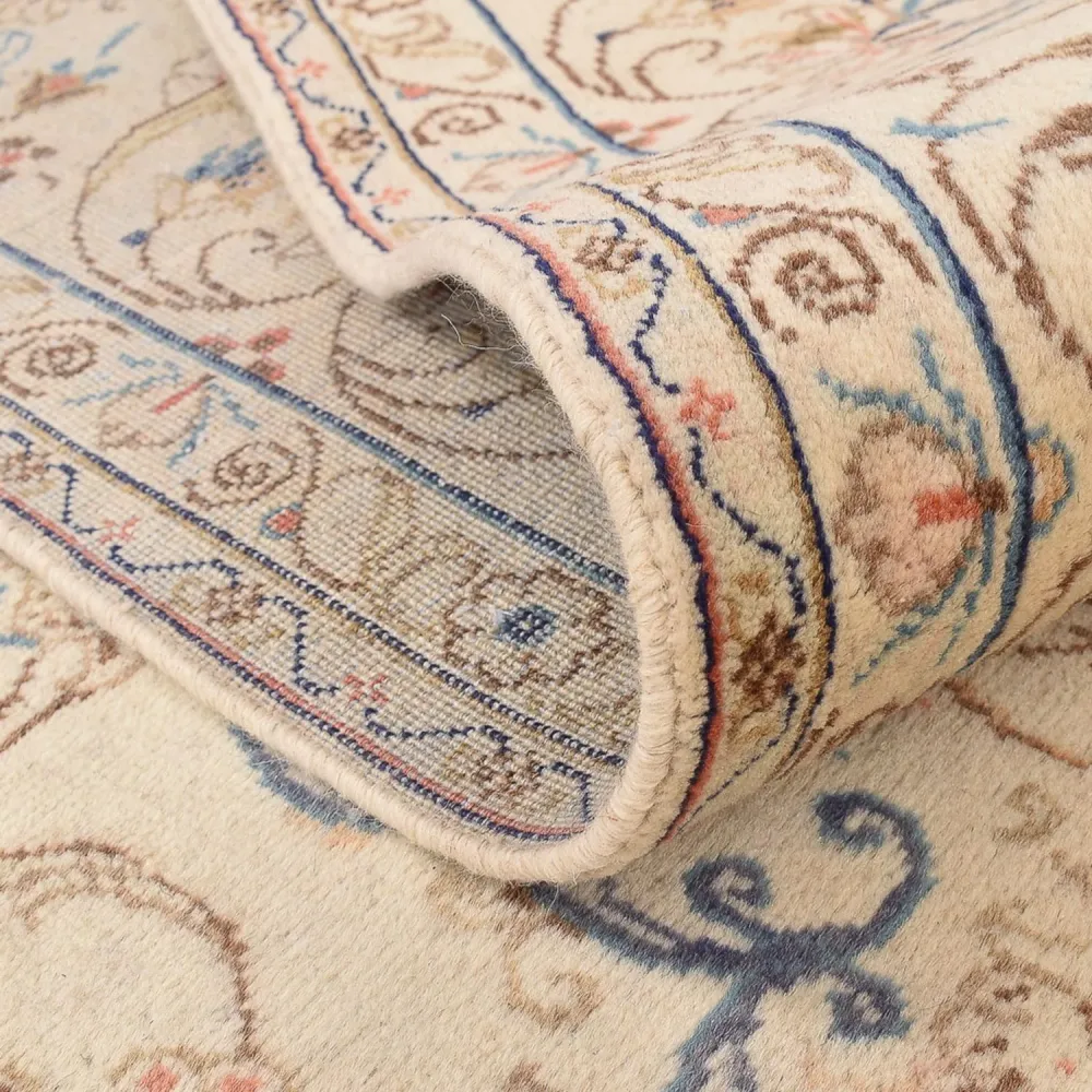 Persisk teppe - Keshan - 335 x 250 cm - lys beige