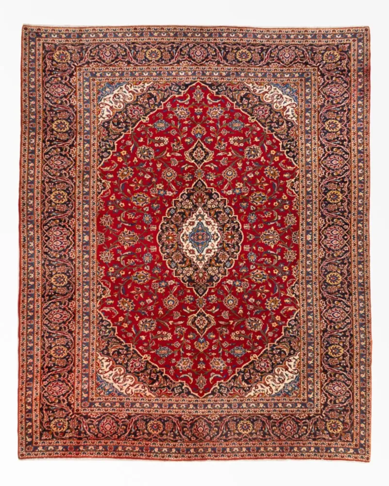 Persisk teppe - Keshan - 335 x 260 cm - rød