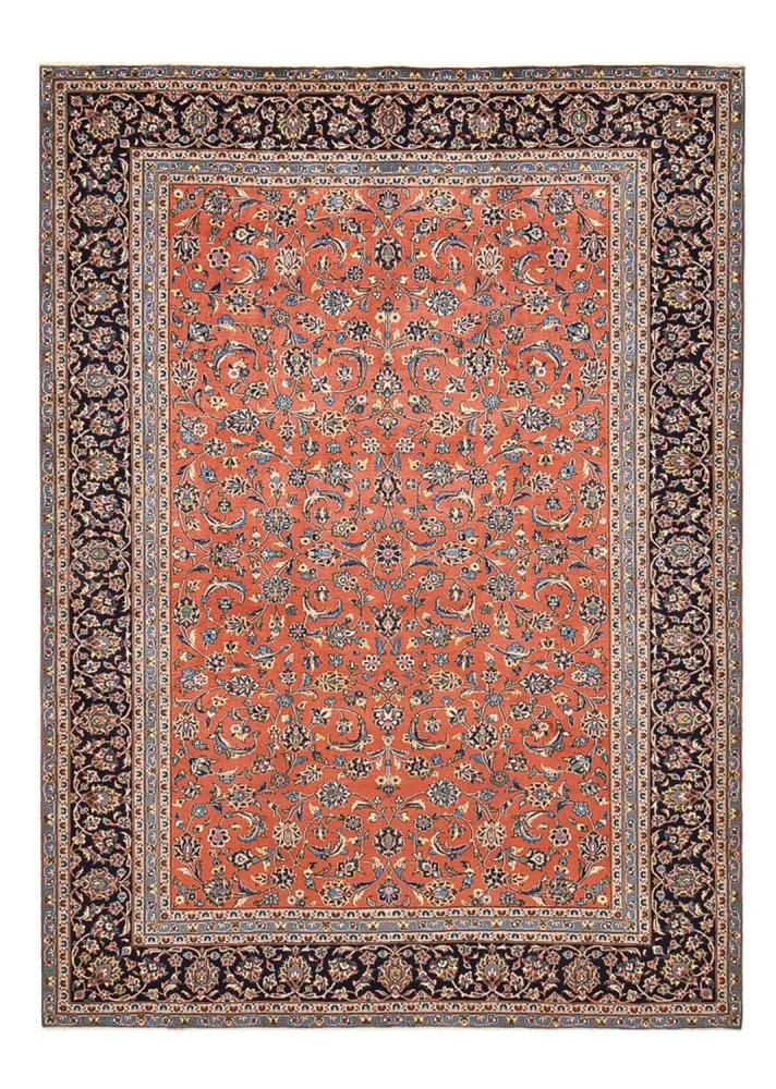 Persisk teppe - Keshan - 336 x 243 cm - rød