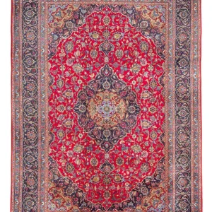 Persisk teppe - Keshan - 337 x 238 cm - rød