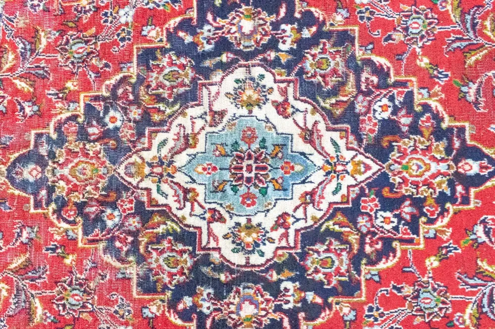 Persisk teppe - Keshan - 337 x 241 cm - rød
