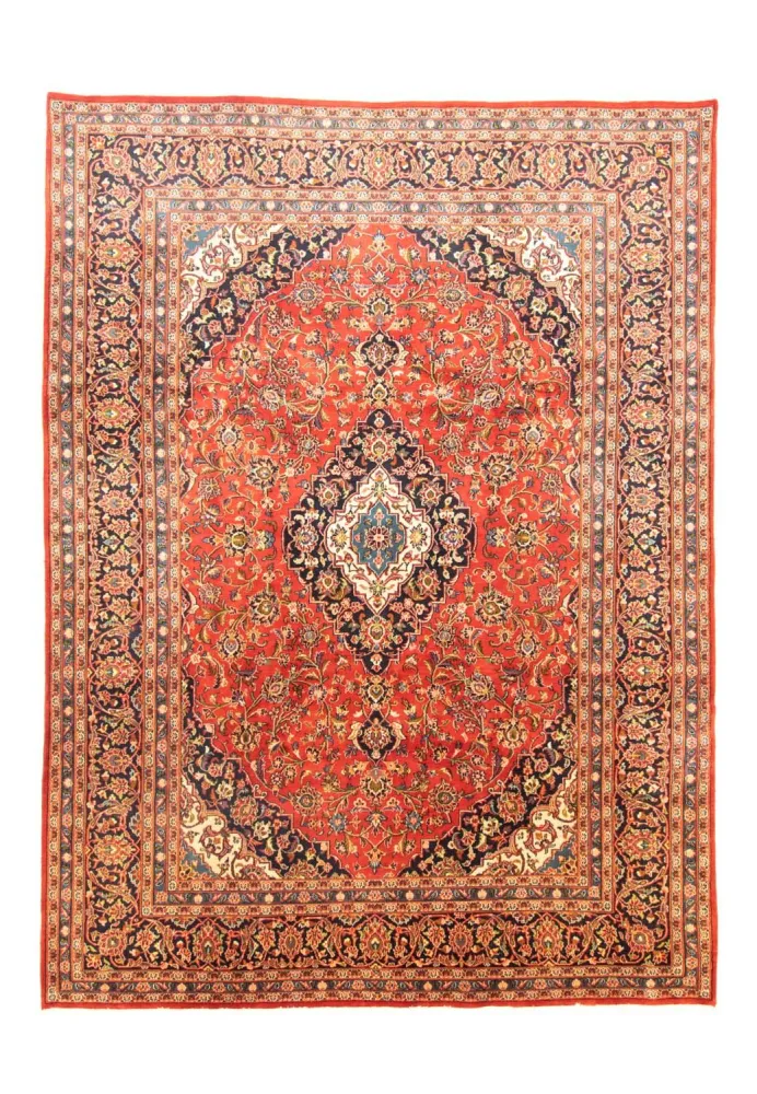 Persisk teppe - Keshan - 337 x 246 cm - oransje