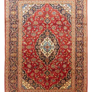 Persisk teppe - Keshan - 340 x 245 cm - rød