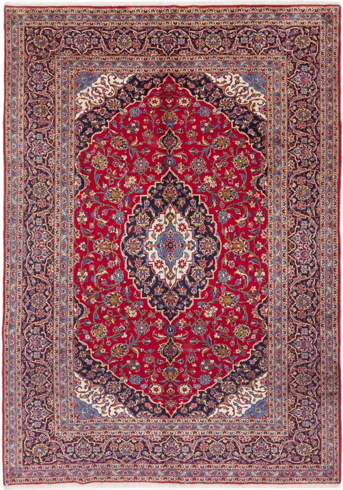 Persisk teppe - Keshan - 340 x 250 cm - rød