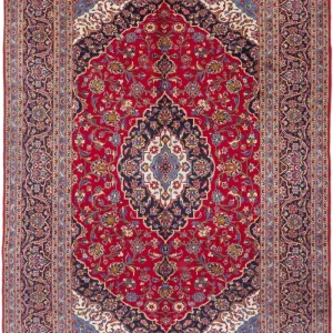 Persisk teppe - Keshan - 340 x 250 cm - rød