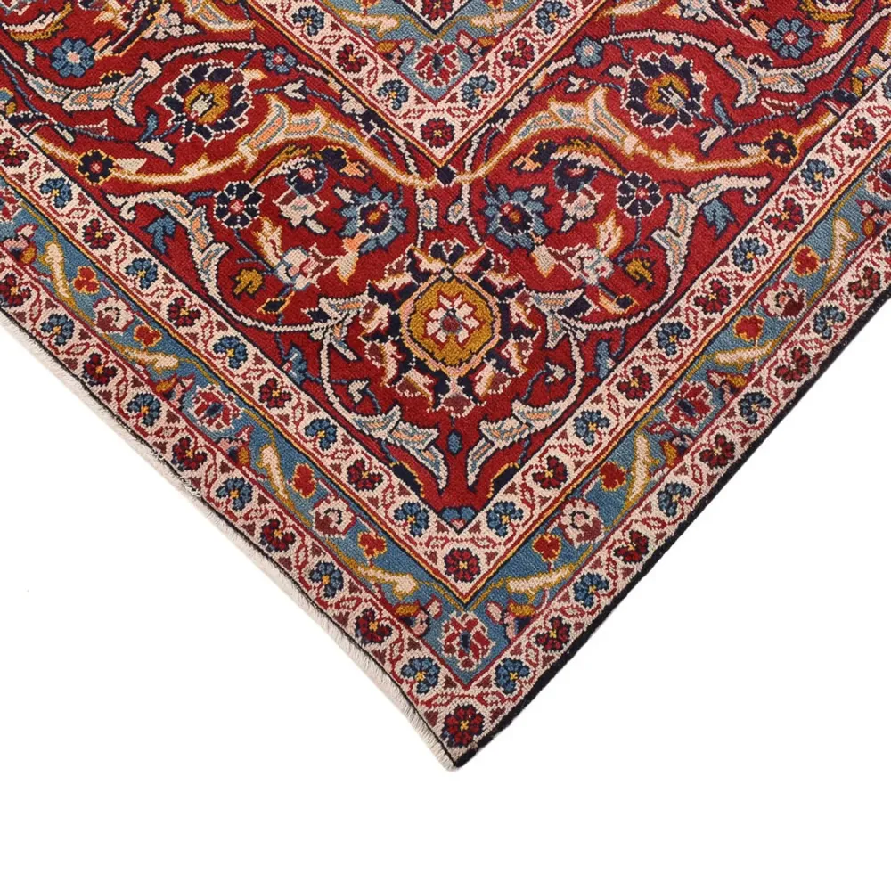 Persisk teppe - Keshan - 340 x 255 cm - mørk rød