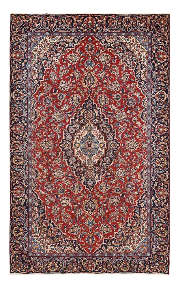 Persisk teppe - Keshan - 343 x 219 cm - rød