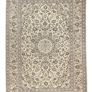 Persisk teppe - Keshan - 343 x 242 cm - beige