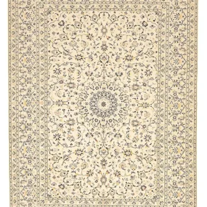 Persisk teppe - Keshan - 343 x 243 cm - beige