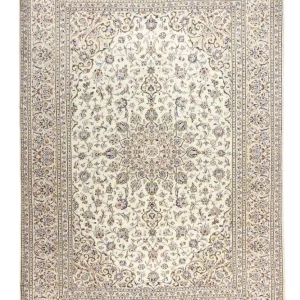Persisk teppe - Keshan - 344 x 250 cm - beige