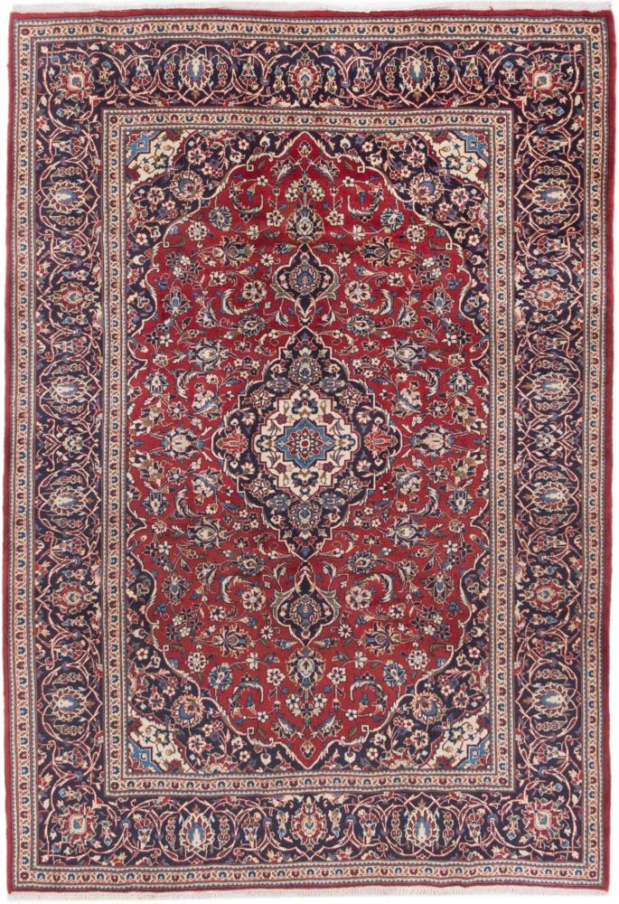 Persisk teppe - Keshan - 344 x 252 cm - rød