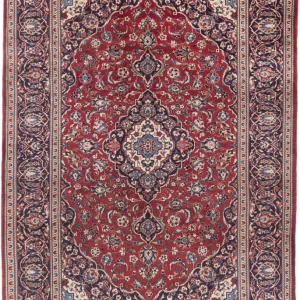 Persisk teppe - Keshan - 344 x 252 cm - rød