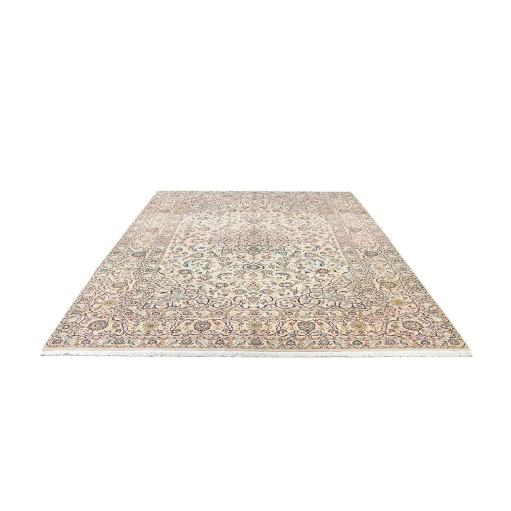 Persisk teppe - Keshan - 345 x 220 cm - beige