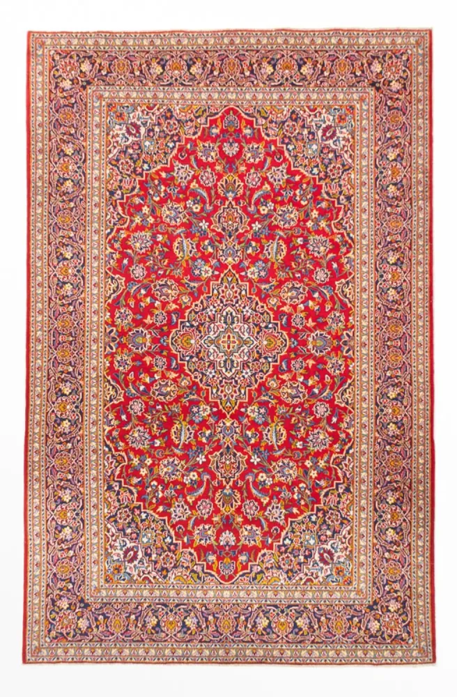 Persisk teppe - Keshan - 345 x 227 cm - rød