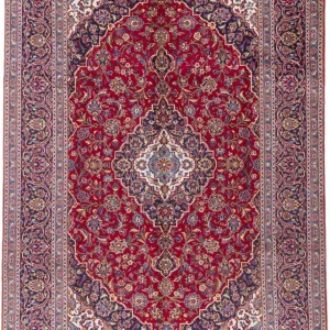Persisk teppe - Keshan - 345 x 233 cm - rød