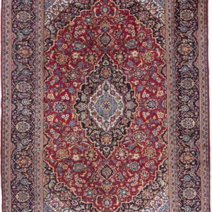 Persisk teppe - Keshan - 345 x 240 cm - rød