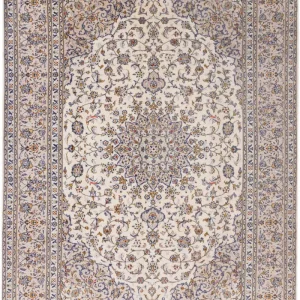 Persisk teppe - Keshan - 345 x 245 cm - krem