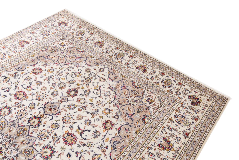 Persisk teppe - Keshan - 345 x 245 cm - krem