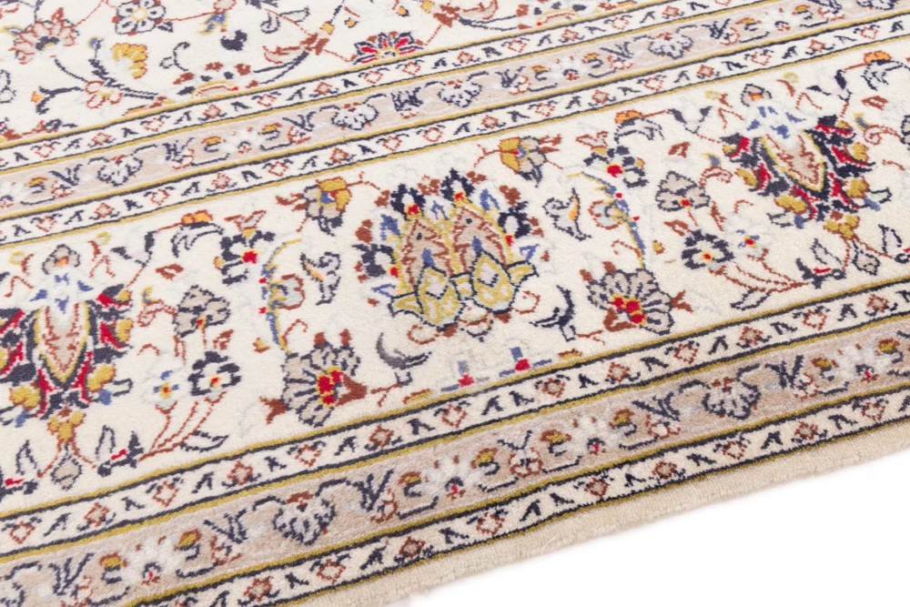 Persisk teppe - Keshan - 345 x 245 cm - krem