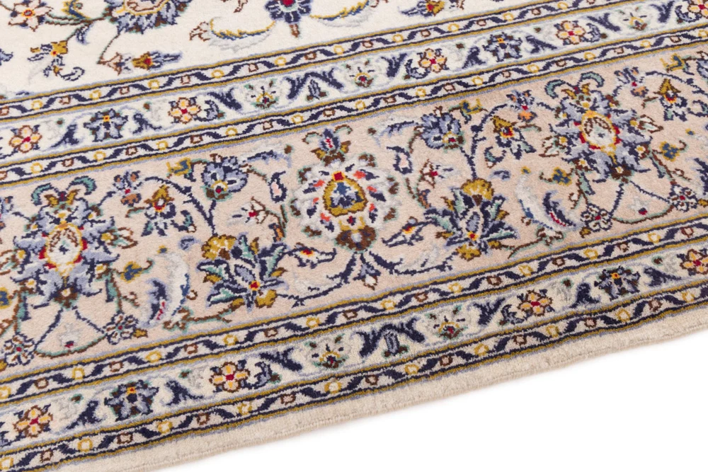 Persisk teppe - Keshan - 345 x 245 cm - krem