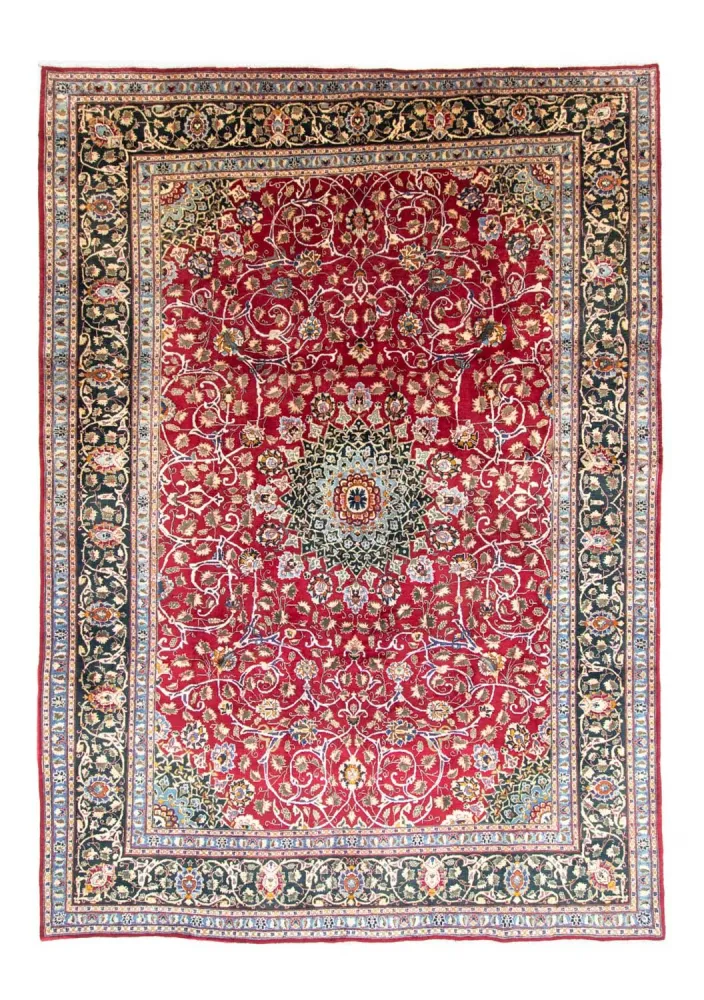 Persisk teppe - Keshan - 345 x 249 cm - rød